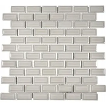 Dlažba Obkladová mozaiková dlaždice, keramická, šedá cihla