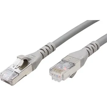 Síťový kabel METZ CONNECT S/FTP patchkabel kat. 6a, 1,5m, šedý (1308451533-E) - 21.15.4224