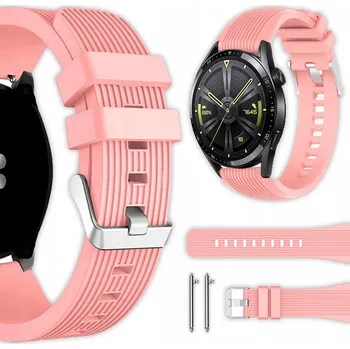 Řemínek na hodinky Řemínek Vanfone pro Huawei 22mm, růžový