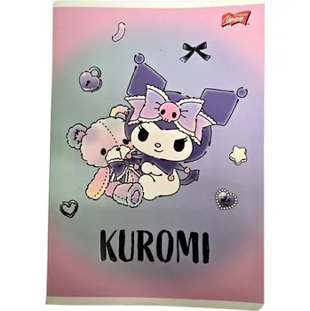 Sešit Sešit A5 Kuromi, 3 linky, Unipap, 16 listů