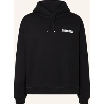 Pánská mikina dsquared2 Pánská Mikina S Kapucí obsessed2, černá, S