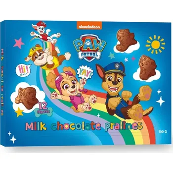 Čokoláda Nickelodeon Kolekce tvarovaných figurek Paw Patrol 100g (Nickelodeon Kolekce tvarovaných figurek Paw Patrol 100g)
