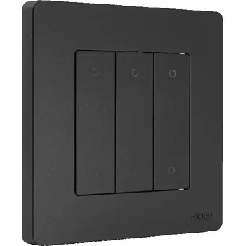 Centrální jednotka pro chytrou domácnost MOES Smart Switch (light+Sence) - Zigbee chytrý vypínač a ovladač scén Šedá