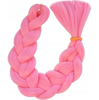 Syntetické vlasové pásy hnědé Althair 60 cm