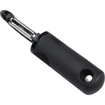 Kuchyňská škrabka Škrabka na zeleninu GOOD GRIPS 18 cm, otočná, černá, plast, OXO