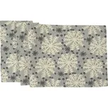 SANDER Středový pás/běhoun LULEA šedý 40 x 100 cm