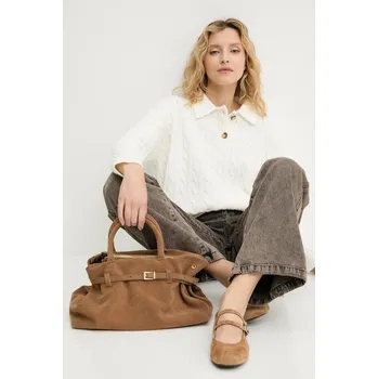 Dámský svetr Kašmírový svetr Answear.LAB dámský, béžová barva 2726.fh 01X, vel. M