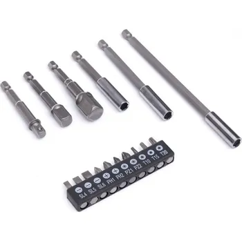 Bit Sada adaptérů, redukcí, bitů, prodloužení 16ks, KRAFT&DELE KD10955