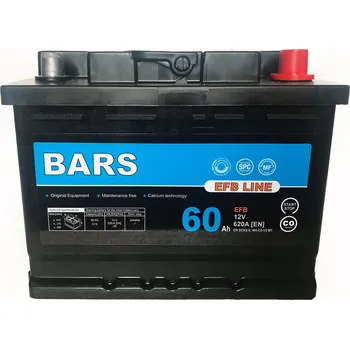 Autobaterie Autobaterie BARS EFB Line 12V 60Ah 620A (BARS 12V 60Ah)
