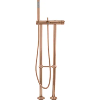 Vodovodní baterie SEINA - Vanová baterie do podlahy, Zlatá růžová - lesklá SE950.5/2ZRL, RAV Slezák