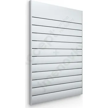 Informační tabulka Stříbrná&nbsp;dveřní tabulka&nbsp;SlimSlatz&nbsp;o velikosti&nbsp;187 x 265 mm&nbsp;s&nbsp;nezásuvným systémem