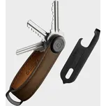 Orbitkey Key Organiser Crazy Horse + Multitool V2 Set — Oak Brown