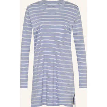 Marc O'polo Dámská Noční Košile, modrá / bílá / černá, 42