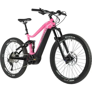 Elektrokolo Leader Fox ARRAN FULL PANASONIC 27,5" rám 19,5" 2023-3, růžová/černá - ZDARMA dopravné, odborná montáž a seřízení! (Záruka nejlepší ceny. Nalezli jste někde lepší cenu? Napište nám a zkusíme ji trumfnout! )