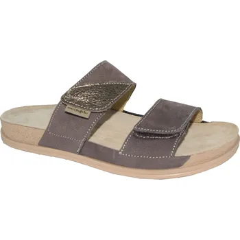 Dámská zdravotní obuv Medistyle dámské zdravotní pantofle PATRICIE 3P-I14 Barva: hnědá, Velikost: 39