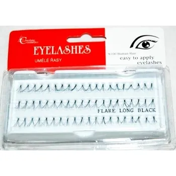 Péče o řasy a obočí Absolute Cosmetics Eye Lahes Long Umělé nalepovací trsy 14110-L černé 60 tr