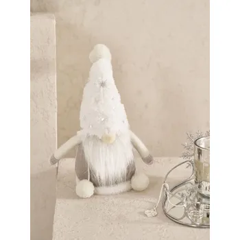 Vánoční dekorace Sinsay - Vánoční dekorace ve tvaru skřítka - bílá - 558GF-00X - 558GF-00X-ONE