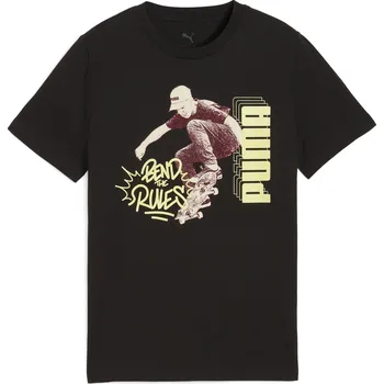 Chlapecké oblečení Dětské Tričko s krátkým rukávem PUMA MID90S GRAPHIC TEE I B 68846401 – Černá 164