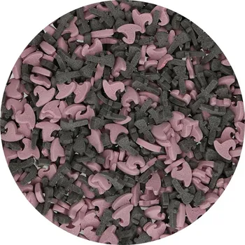 Jedlá dekorace na dort Klobouk a koště cukrové zdobení