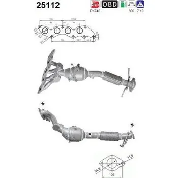 Katalyzátor Katalyzátor AS 25112