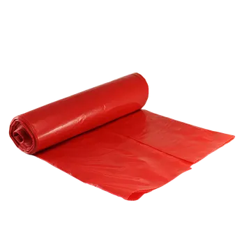 Pytle na odpadky Pytel 70x110cm 100mi červený 120L 10ks/role