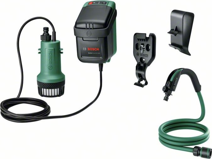 BOSCH Akumulátorová čerpadla na dešťovou vodu GardenPump 18V-2000 (06008C4203)