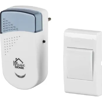 Domovní zvonek Bezdrátový zvonek Magic Home, 230V BÍLÁ (2212081) Strend Pro 890201,00