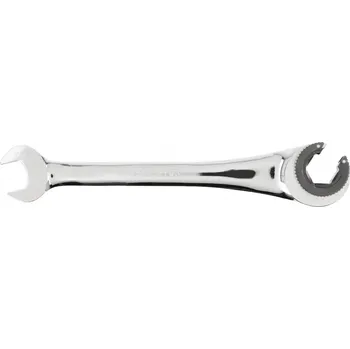 Klíč Očkový klíč otevřený půlotevřený s ráčnou 19 mm Hoegert HT1R074