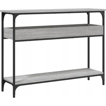 Konferenční stolek Stolek 100 x 29 x 75 cm bílý, černý, šedý, vícebarevný