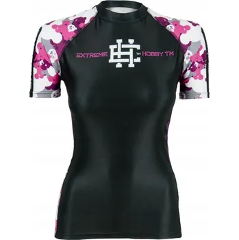 Dámské tričko Tréninkové tričko s krátkým rukávem Extreme Hobby L černé