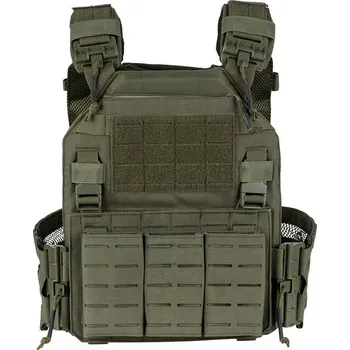 101INC Vesta QR nosič plátů lasercut ZELENÁ