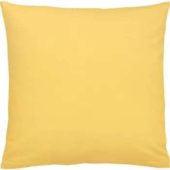 Polštář SCANquilt povlak JERSEY ELASTIC LYCRA okrová 40 x 40 cm