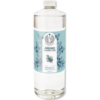 Masážní přípravek MEDISTAR CZ masážní olej JALOVEC 1000ml dávkování: Bez pumpy