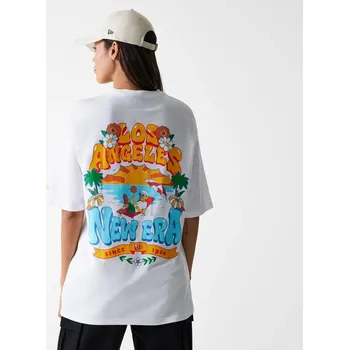 triko NEW ERA Graphic 2 WHI velikost oblečení XXL