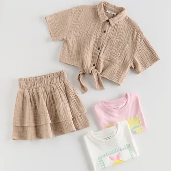 Dívčí sukně Reserved - Mušelínová sukně - béžová - 402DA-08X - 402DA-08X-164