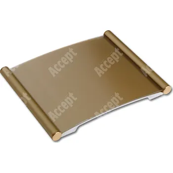 Informační tabulka Zlatá dveřní tabulka Plato 120&nbsp;o velikosti&nbsp;105 x 120 mm
