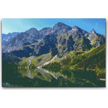 Diamantové malování Diamantové malování - Zakopane - Polsko Velikost: 40x60cm, Rámování: Pouze srolované plátno, Diamanty: Čtvercové