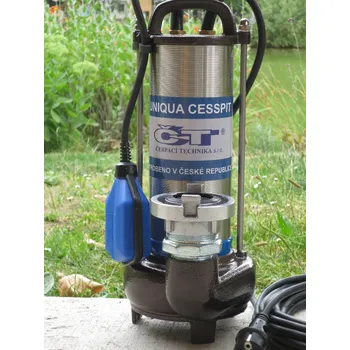 Čerpadlo ČERPACÍ TECHNIKA s.r.o. UNIQUA CESSPIT J14P + spojka C52 + 15m kabel