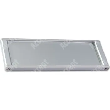 Informační tabulka Stříbrná dveřní tabulka Klassik Plus 162 o velikosti&nbsp;50 x 162 mm