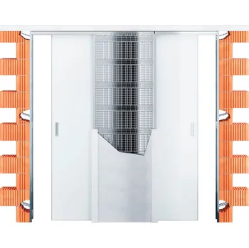 Stavební pouzdro JAP Norma Unibox 2x 700/1970 mm, do sádrokartonu, Tl. priečky: 200 mm