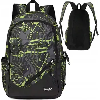 Školní batoh Školní batoh vícekomorový HomeDesign23 černý 30 l