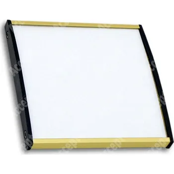 Informační tabulka Zlatá dveřní tabulka Plato Plus 105&nbsp;o velikosti&nbsp;105 x 105 mm