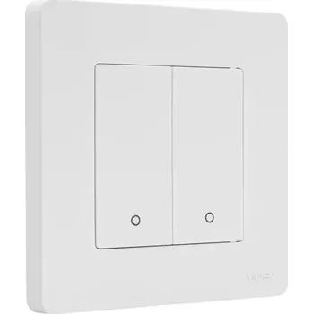 Centrální jednotka pro chytrou domácnost MOES Smart Switch - Zigbee chytrý vypínač Bílá nevyžaduje "N" vodič 2