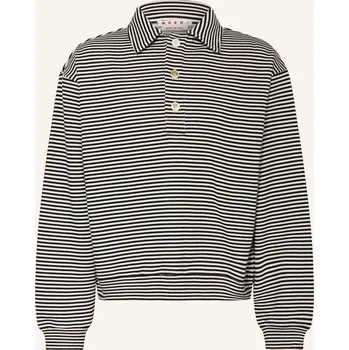 Pánská mikina Marni Pánská Polokošile Z Mikinového Materiálu, černá / režná, L