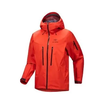 Pánská větrovka Arcteryx Alpha SV Jacket Men Dynasty / Black červená L
