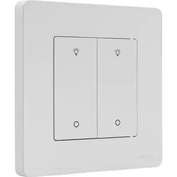 Centrální jednotka pro chytrou domácnost MOES Smart Dimmer Switch - Zigbee chytrý vypínač Bílá 2