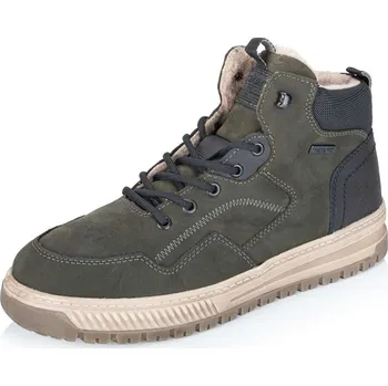 Pánská zimní obuv Pánská kotníková obuv RIEKER 38554-55 zelená W5 42