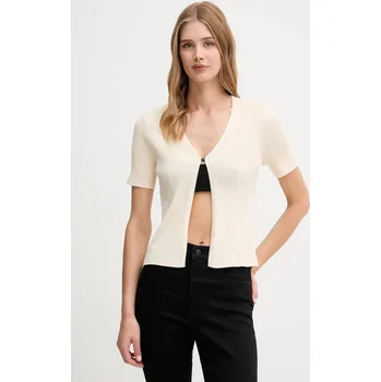 Dámský svetr Kardigan Dkny dámský, béžová barva, P52XAX02 01X, vel. XS