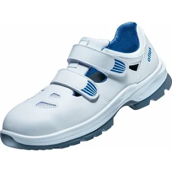 Pracovní obuv SANDÁLY aluminiová tužinka CL 46 WHITE S1 ESD SRC bílá-modrá 40