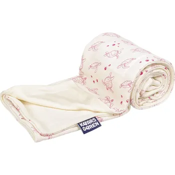 Dětská deka Kaarsgaren Dětská merino deka bio želvy korálové